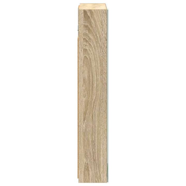 Badeværelsesspejlskab med hylde Sonoma eg 40 x 10,5 x 60,5 cm
