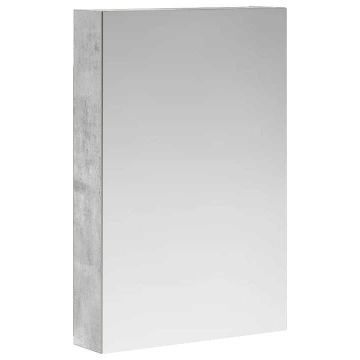 Badeværelsesspejlskab med hylde Beton Grå 40 x 10,5 x 60,5 cm