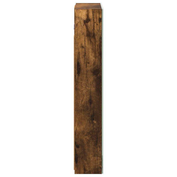 Badeværelsesspejlskab med hylde Røget eg 40 x 10,5 x 60,5 cm