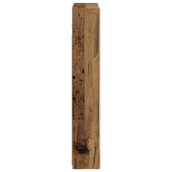Badeværelsesspejlskab med hylde Gammelt træ 40 x 10,5 x 60,5 cm