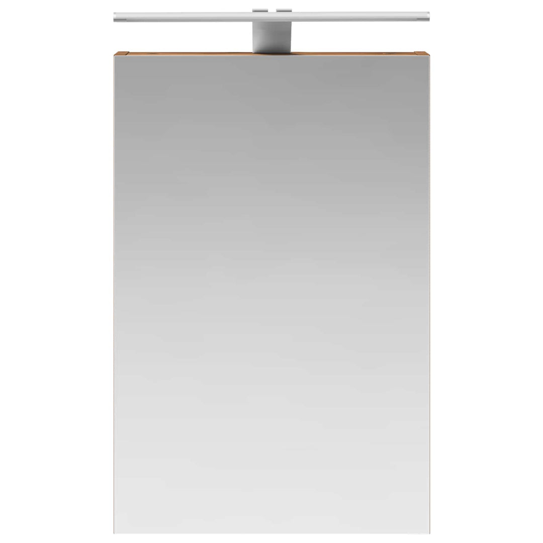 Badeværelsesspejlskab med hylde Gammelt træ 40 x 10,5 x 60,5 cm
