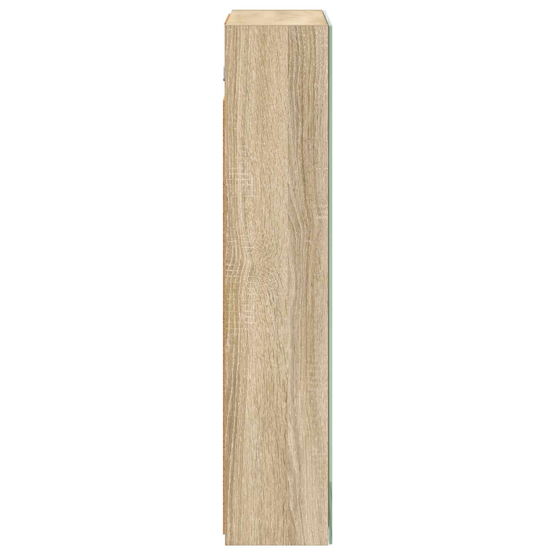 Badeværelsesspejlskab med hylde Sonoma eg 50 x 14,5 x 70 cm