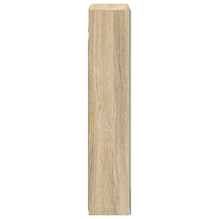 Badeværelsesspejlskab med hylde Sonoma eg 50 x 14,5 x 70 cm