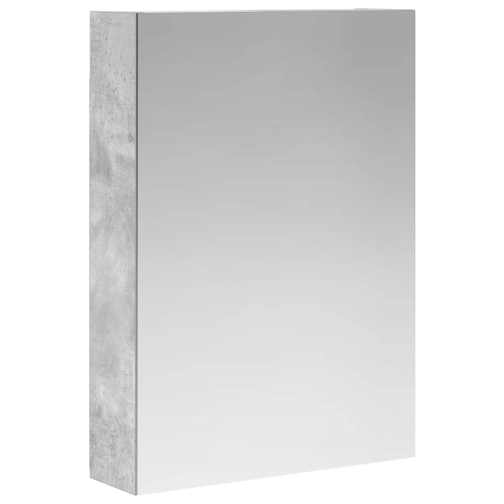 Badeværelsesspejlskab med hylde Beton Grå 50 x 14,5 x 70 cm