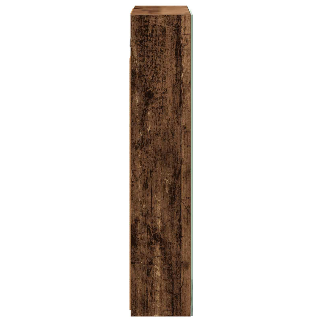 Badeværelsesspejlskab med hylde Gammelt træ 50 x 14,5 x 70 cm