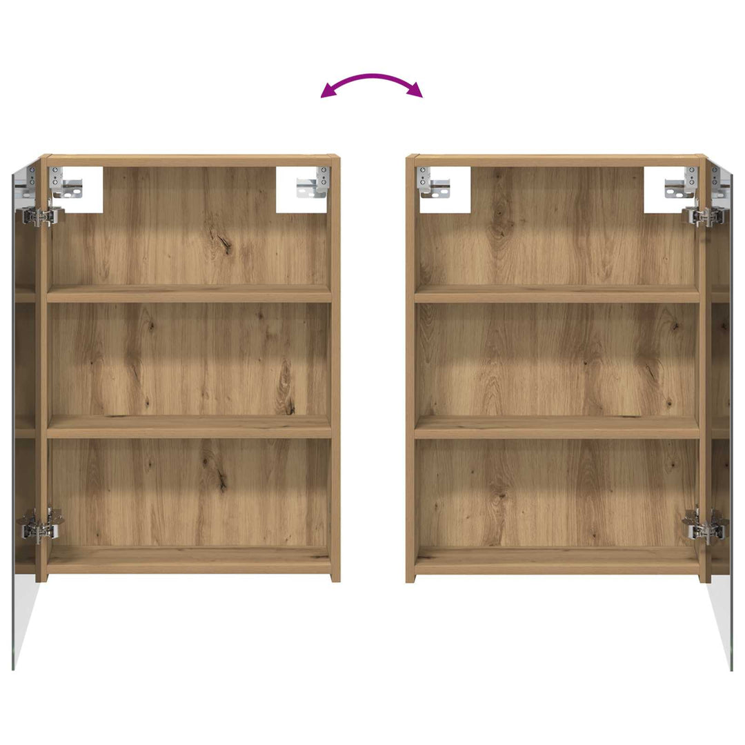 Badeværelsesspejlskab med hylde Artisan eg 50 x 14,5 x 70 cm