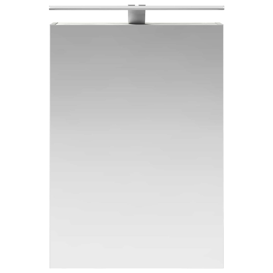 Badeværelsesspejlskab med hylde Beton Grå 50 x 14,5 x 70 cm