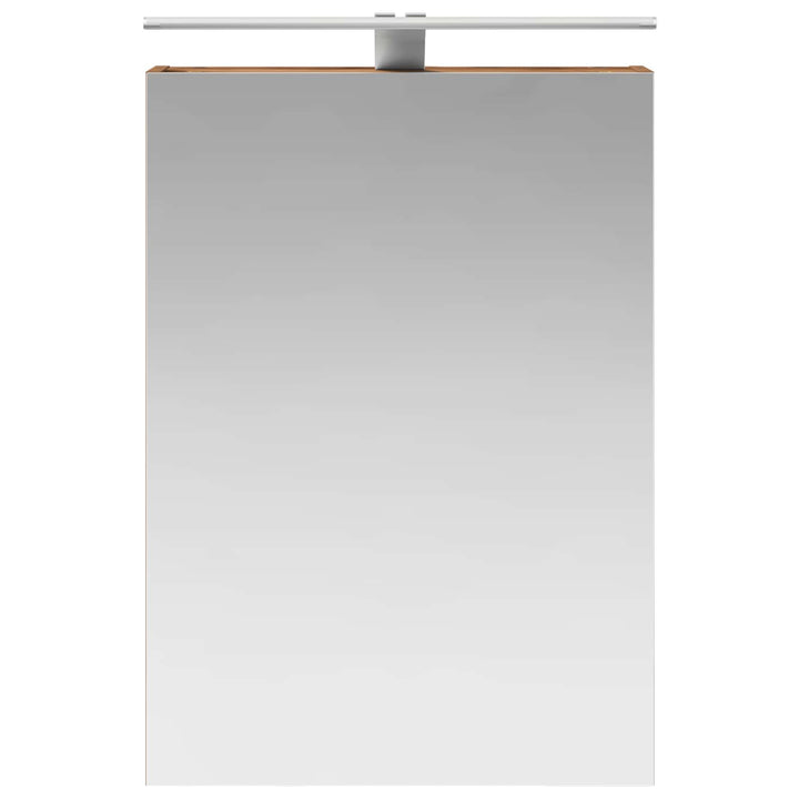 Badeværelsesspejlskab med hylde Gammelt træ 50 x 14,5 x 70 cm