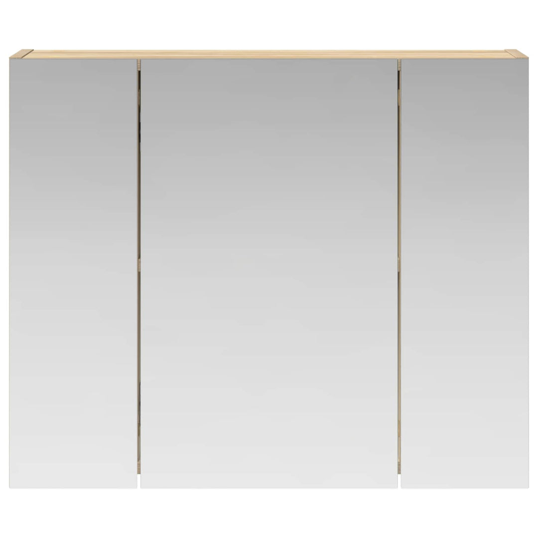 Badeværelsesspejlskab Sonoma eg 60 x 14,5 x 50 cm