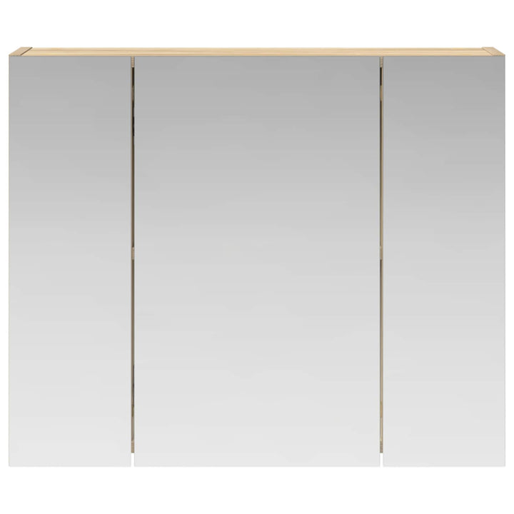 Badeværelsesspejlskab Sonoma eg 60 x 14,5 x 50 cm