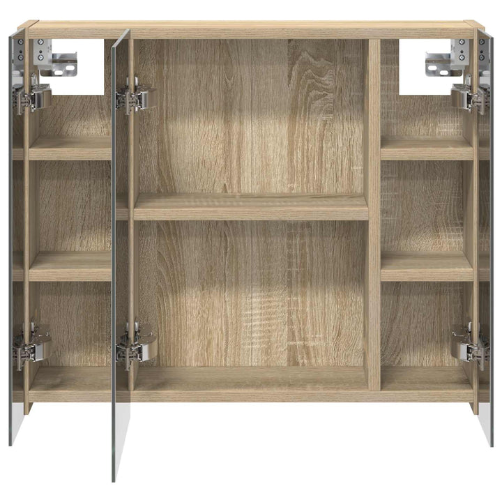 Badeværelsesspejlskab Sonoma eg 60 x 14,5 x 50 cm