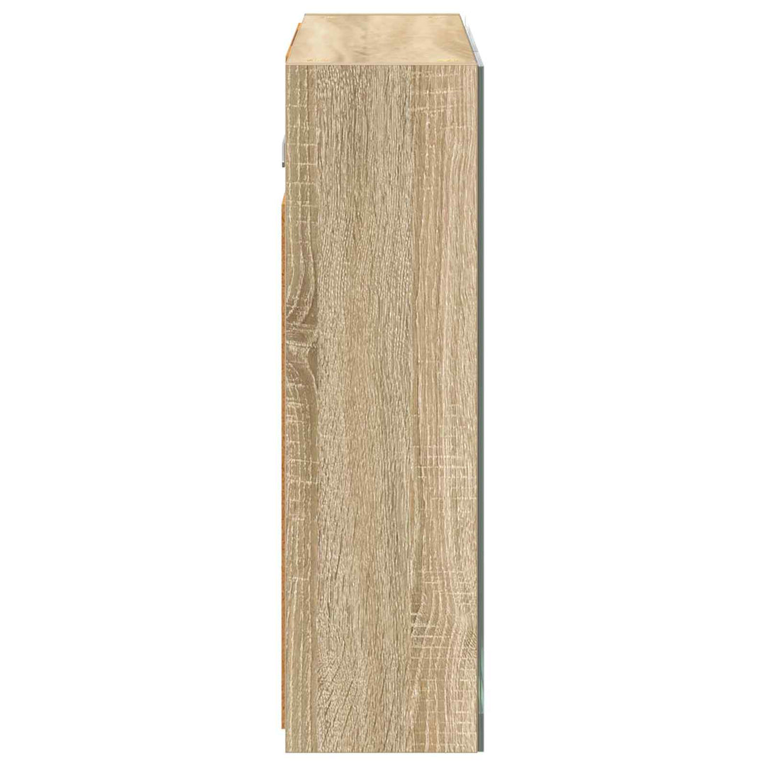 Badeværelsesspejlskab Sonoma eg 60 x 14,5 x 50 cm