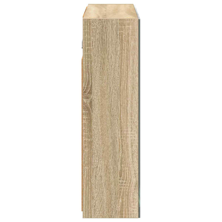 Badeværelsesspejlskab Sonoma eg 60 x 14,5 x 50 cm
