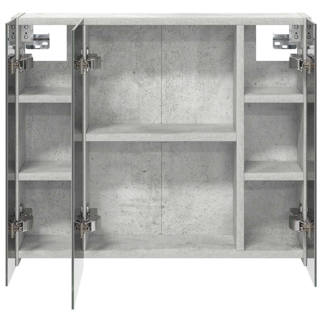 Badeværelsesspejlskab Beton Grå 60 x 14,5 x 50 cm