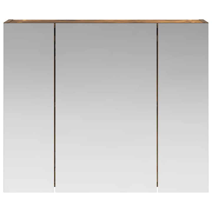 Badeværelsesspejlskab Røget eg 60 x 14,5 x 50 cm