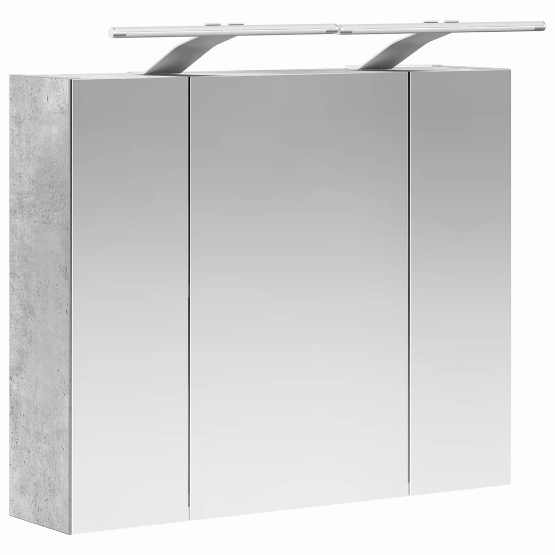 Badeværelsesspejlskab Beton Grå 60 x 14,5 x 50 cm