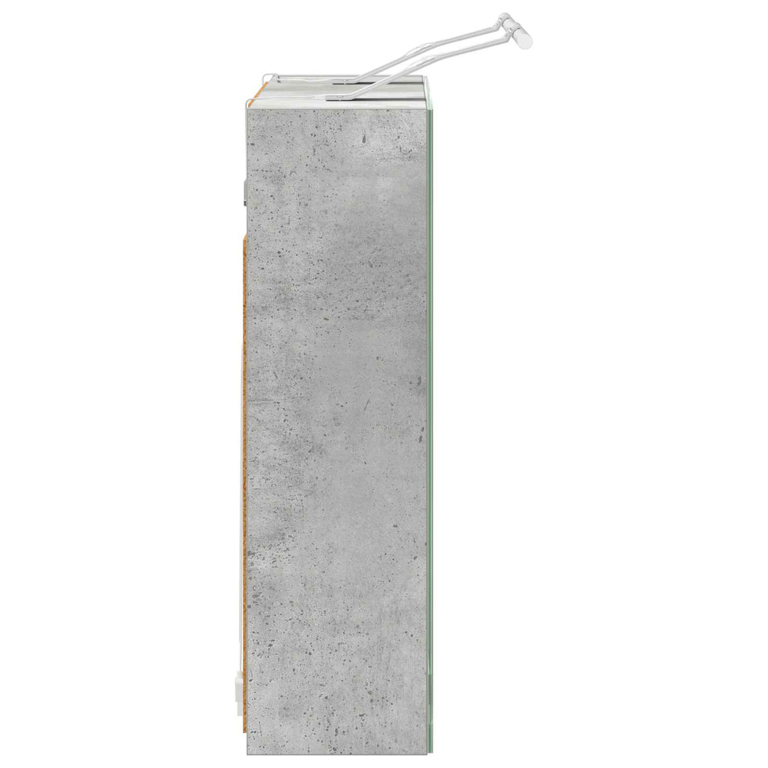 Badeværelsesspejlskab Beton Grå 60 x 14,5 x 50 cm