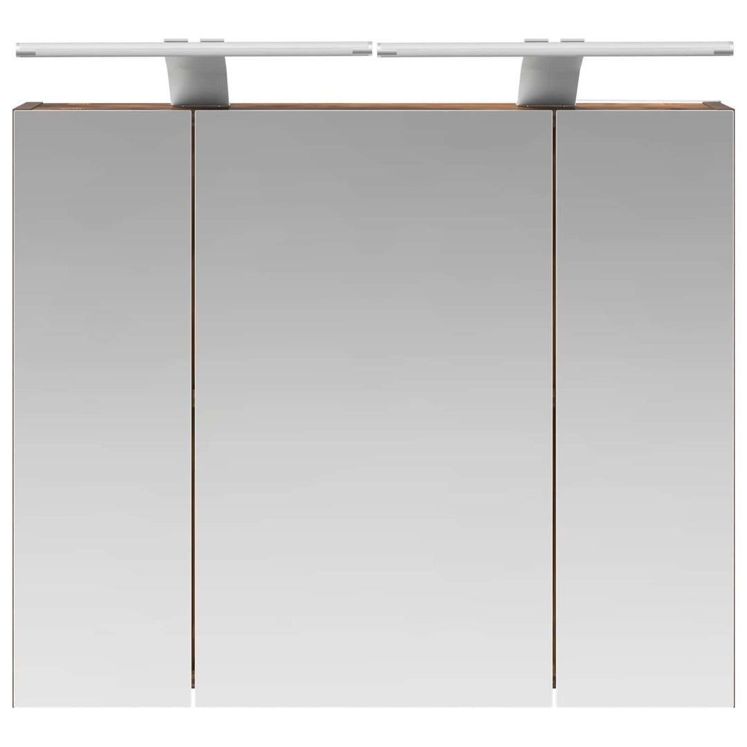 Badeværelsesspejlskab Røget eg 60 x 14,5 x 50 cm