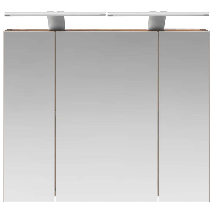 Badeværelsesspejlskab Røget eg 60 x 14,5 x 50 cm