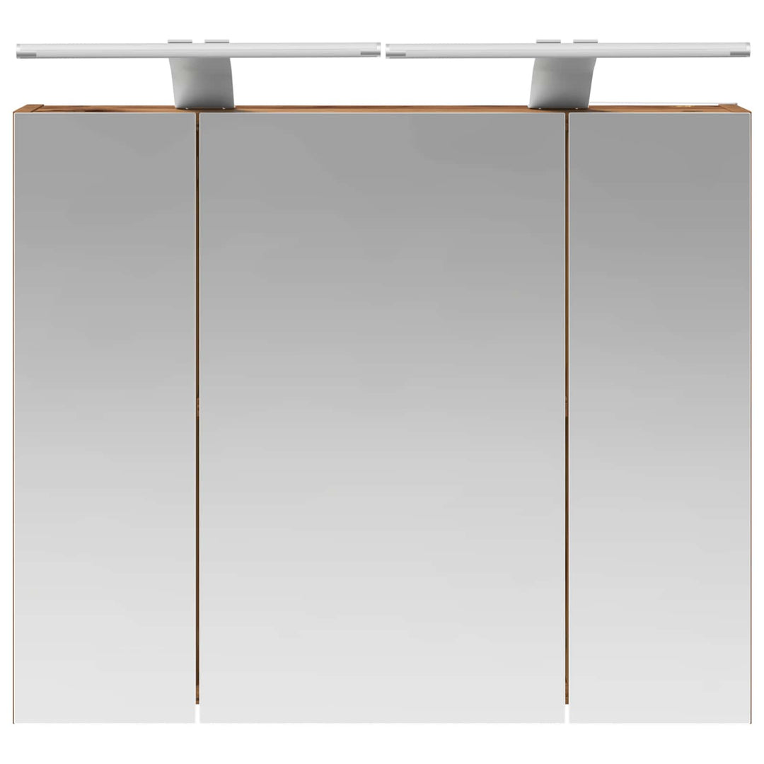 Badeværelsesspejlskab Gammelt træ 60 x 14,5 x 50 cm