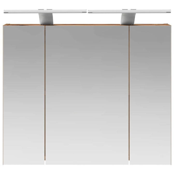 Badeværelsesspejlskab Gammelt træ 60 x 14,5 x 50 cm