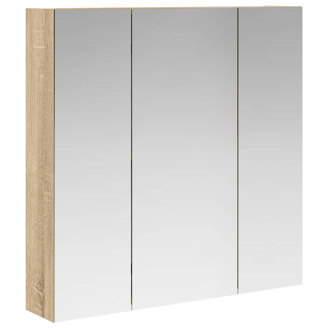 Badeværelsesspejlskab Sonoma eg 70 x 14,5 x 70 cm