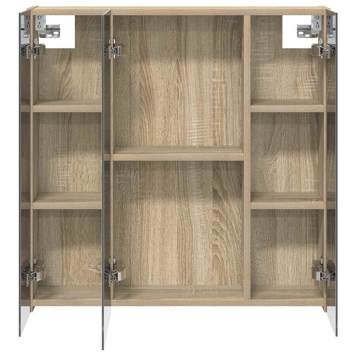 Badeværelsesspejlskab Sonoma eg 70 x 14,5 x 70 cm