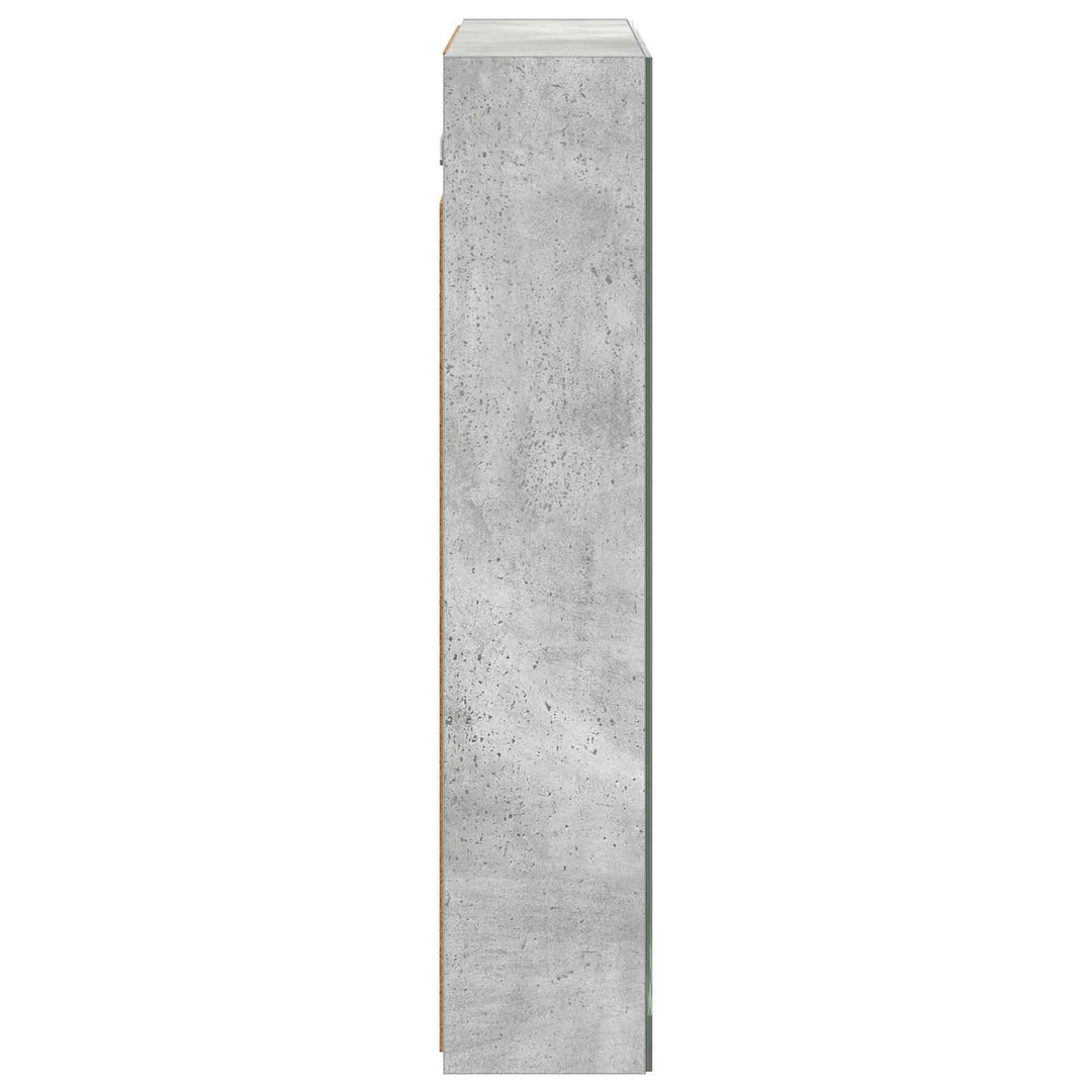 Badeværelsesspejlskab Beton Grå 70 x 14,5 x 70 cm
