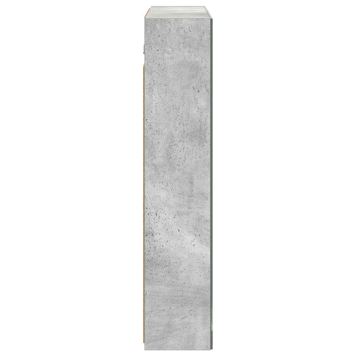 Badeværelsesspejlskab Beton Grå 70 x 14,5 x 70 cm