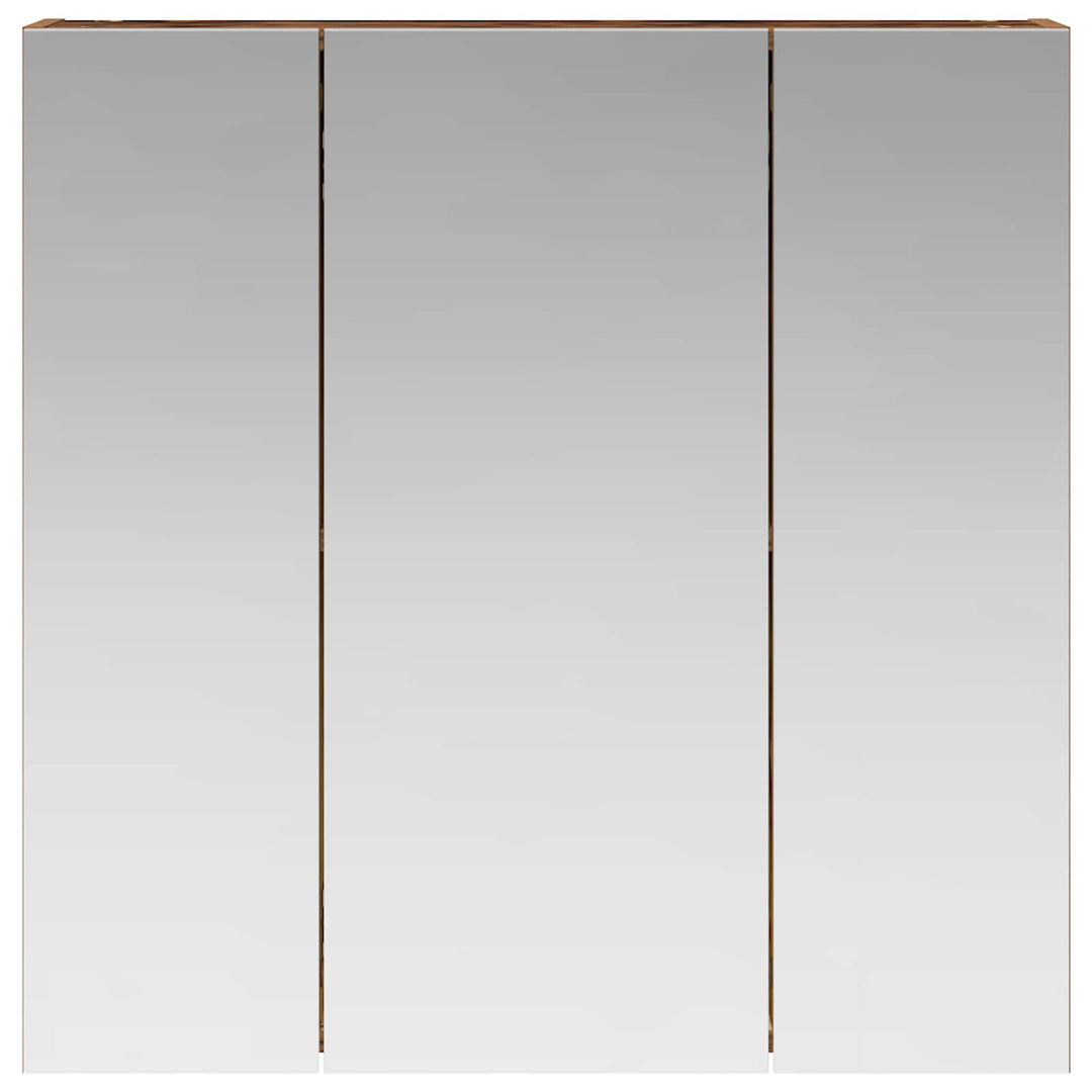 Badeværelsesspejlskab Gammelt træ 70 x 14,5 x 70 cm
