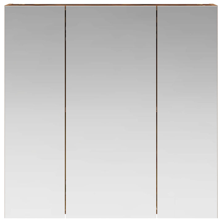 Badeværelsesspejlskab Gammelt træ 70 x 14,5 x 70 cm