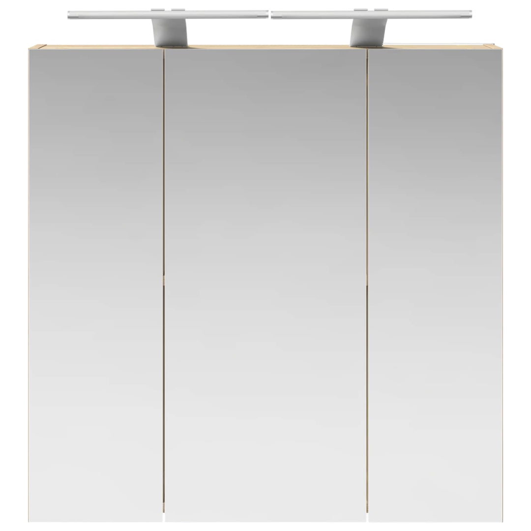 Badeværelsesspejlskab Sonoma eg 70 x 14,5 x 70 cm