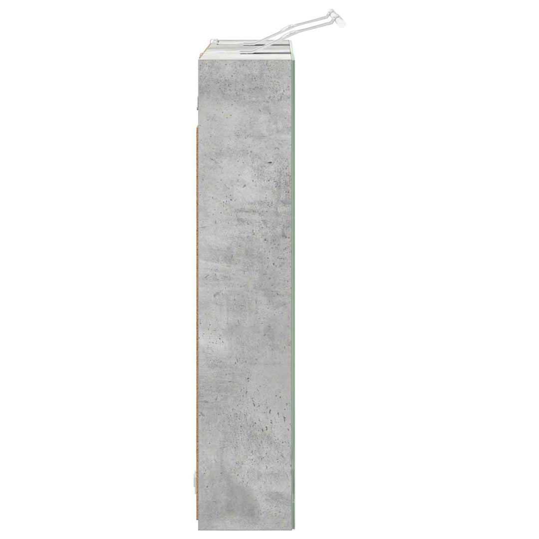 Badeværelsesspejlskab Beton Grå 70 x 14,5 x 70 cm