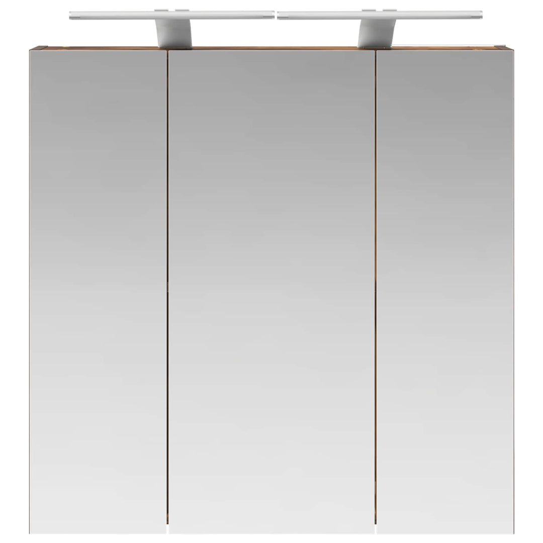 Badeværelsesspejlskab Røget eg 70 x 14,5 x 70 cm