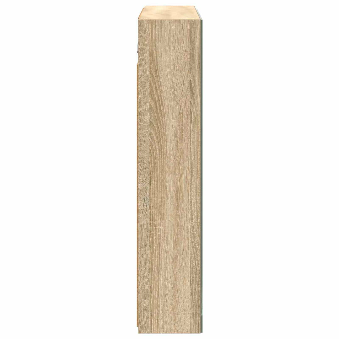 Badeværelsesspejlskab med hylde Sonoma eg 80 x 14.5 x 70 cm