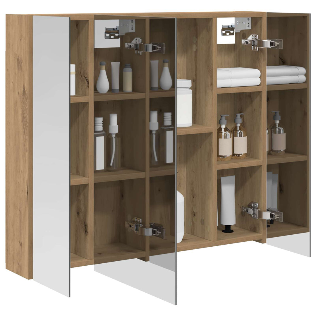 Badeværelsesspejlskab Artisan eg 80 x 14.5 x 70 cm