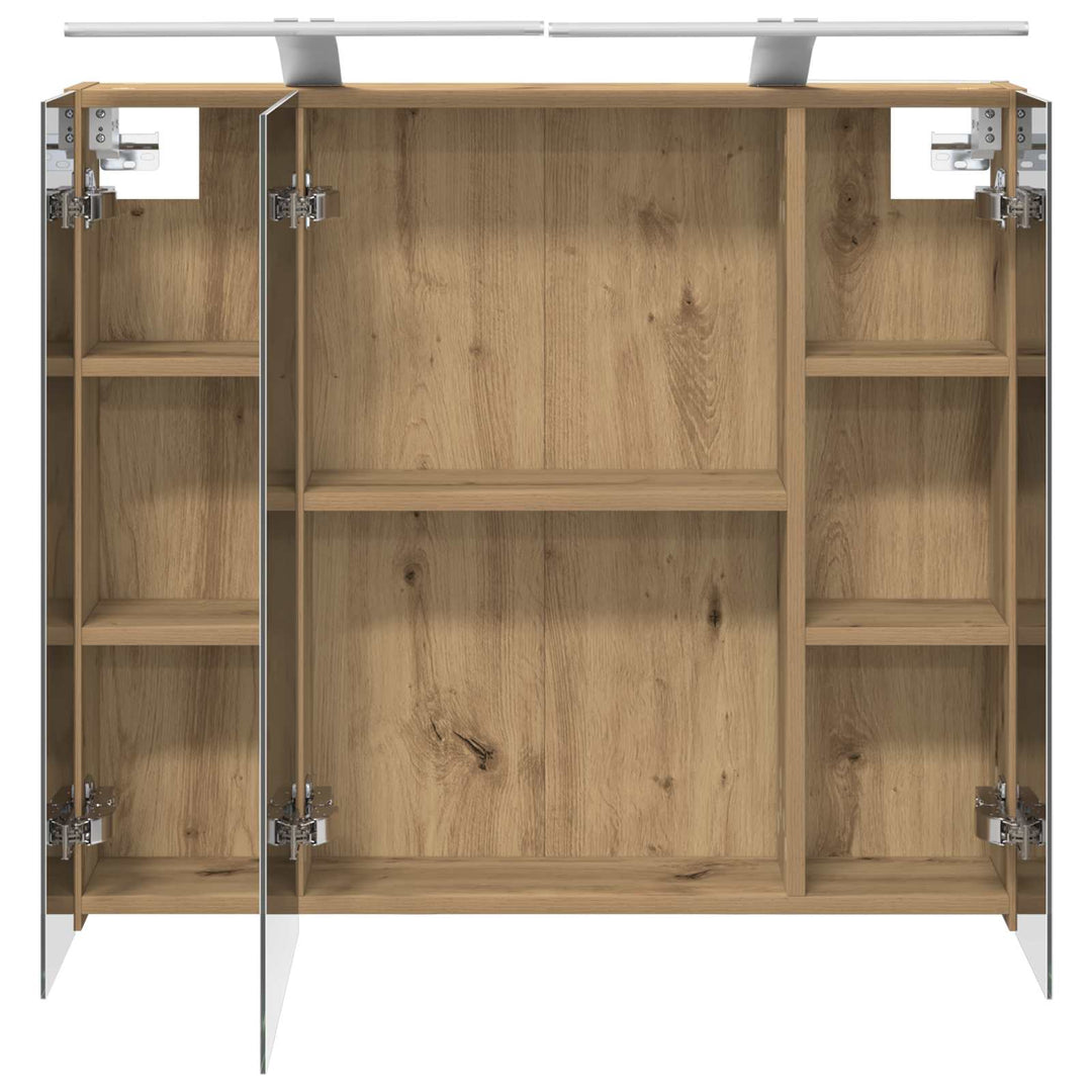 Badeværelsesspejlskab Artisan eg 80 x 14.5 x 70 cm
