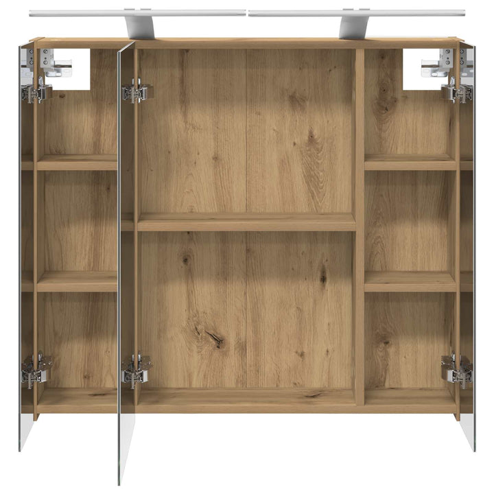 Badeværelsesspejlskab Artisan eg 80 x 14.5 x 70 cm