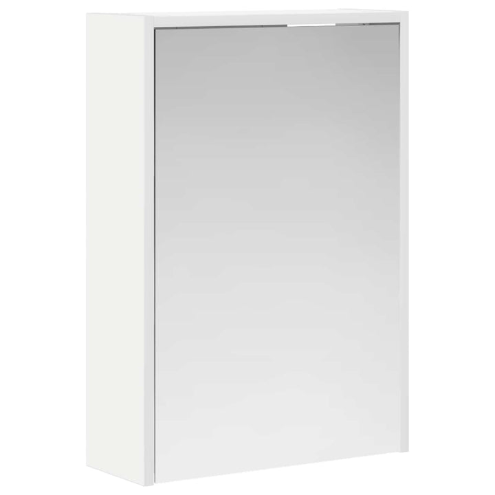 Badeværelsesspejlskab Hvid 43 x 16 x 62.5 cm Konstrueret træ