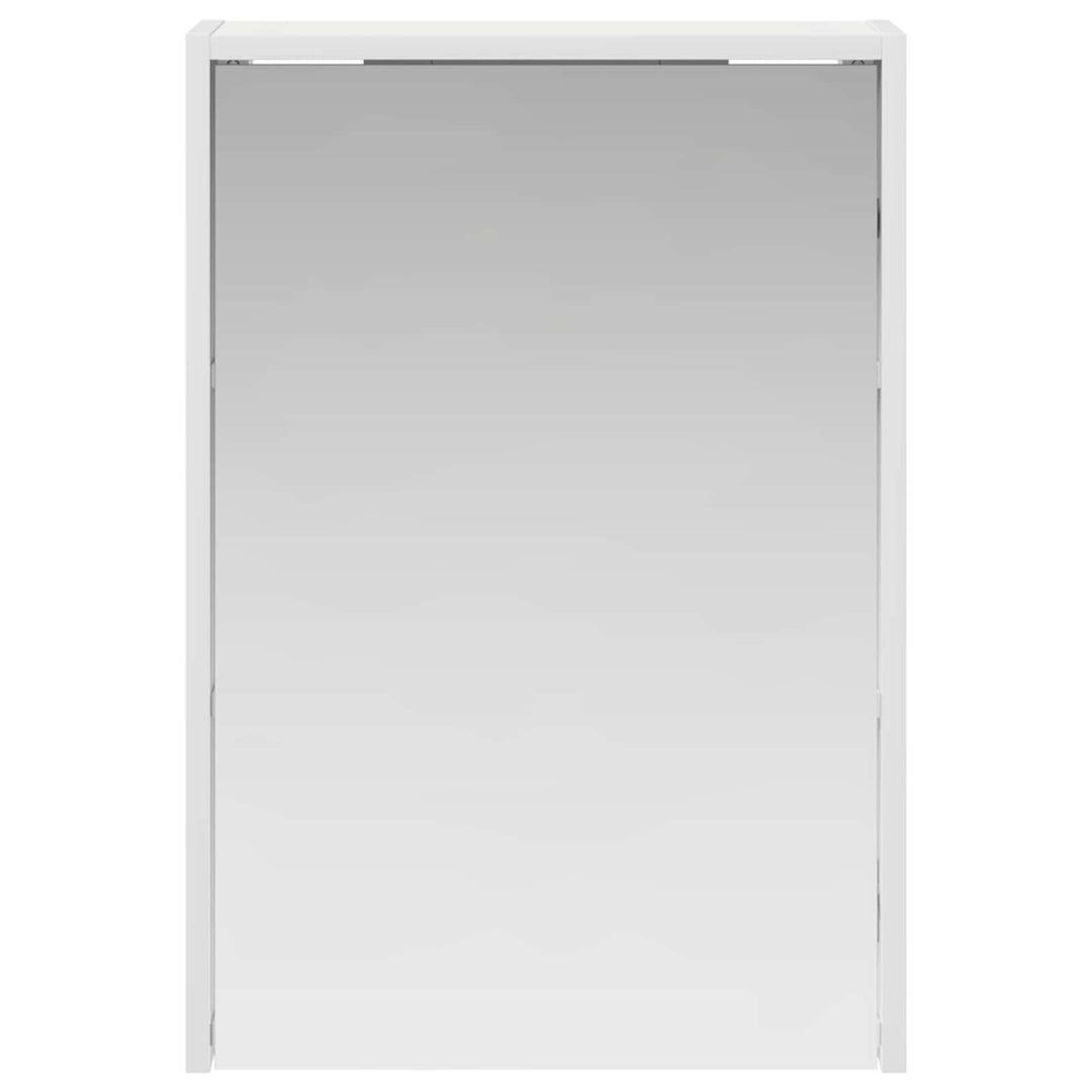 Badeværelsesspejlskab Hvid 43 x 16 x 62.5 cm Konstrueret træ