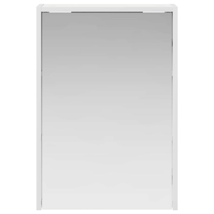Badeværelsesspejlskab Hvid 43 x 16 x 62.5 cm Konstrueret træ
