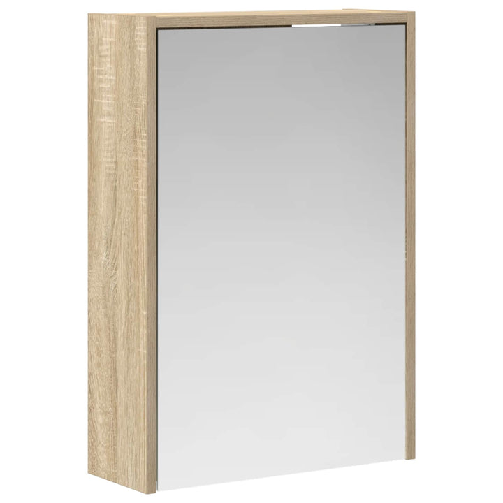 Badeværelsesspejlskab med hylde Sonoma eg 43 x 16 x 62.5 cm