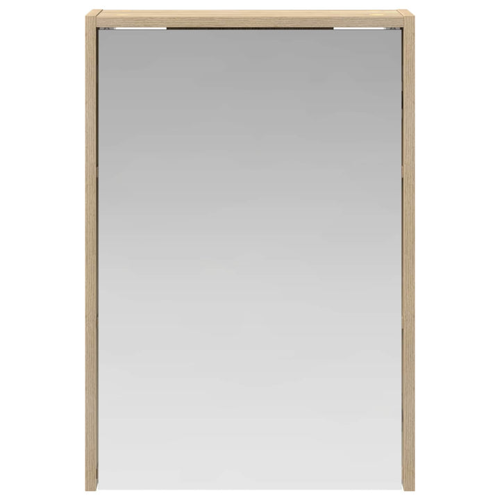Badeværelsesspejlskab med hylde Sonoma eg 43 x 16 x 62.5 cm