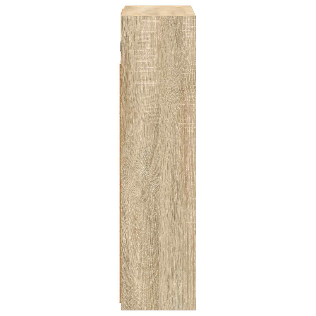 Badeværelsesspejlskab med hylde Sonoma eg 43 x 16 x 62.5 cm