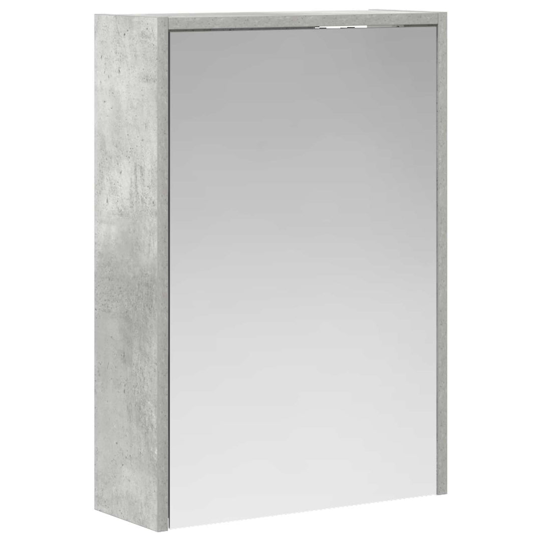 Badeværelsesspejlskab med hylde Beton Grå 43 x 16 x 62.5 cm
