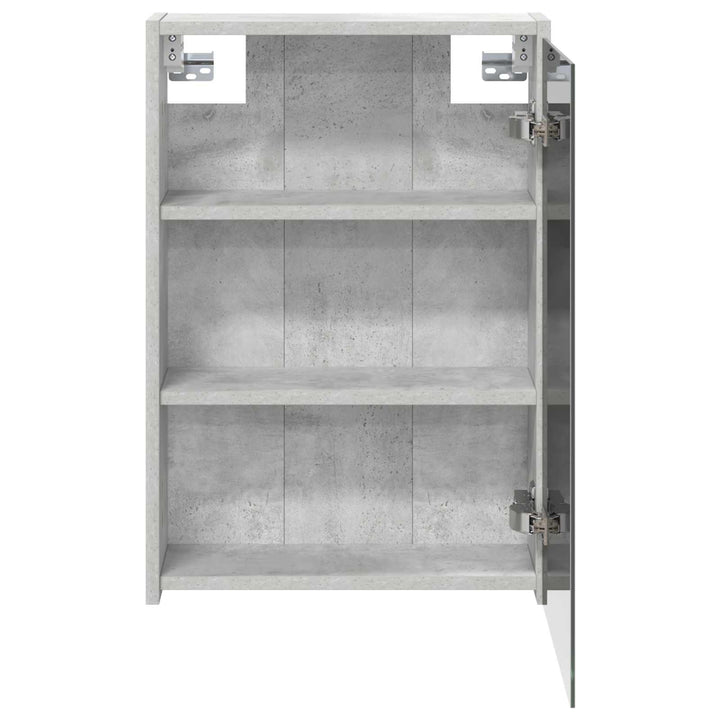 Badeværelsesspejlskab med hylde Beton Grå 43 x 16 x 62.5 cm