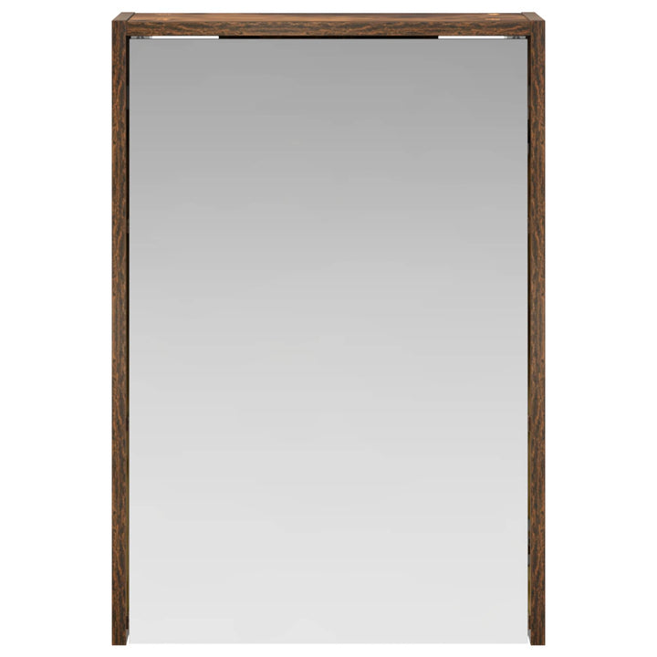Badeværelsesspejlskab med hylde Røget eg 43 x 16 x 62.5 cm