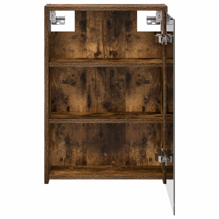 Badeværelsesspejlskab med hylde Røget eg 43 x 16 x 62.5 cm