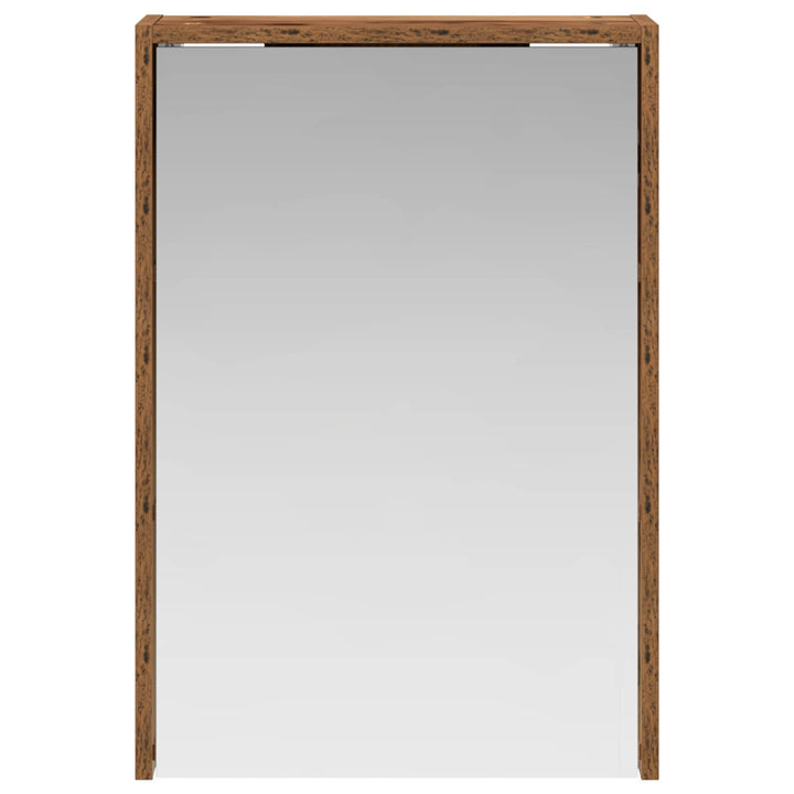 Badeværelsesspejlskab med hylde Gammelt træ 43 x 16 x 62.5 cm