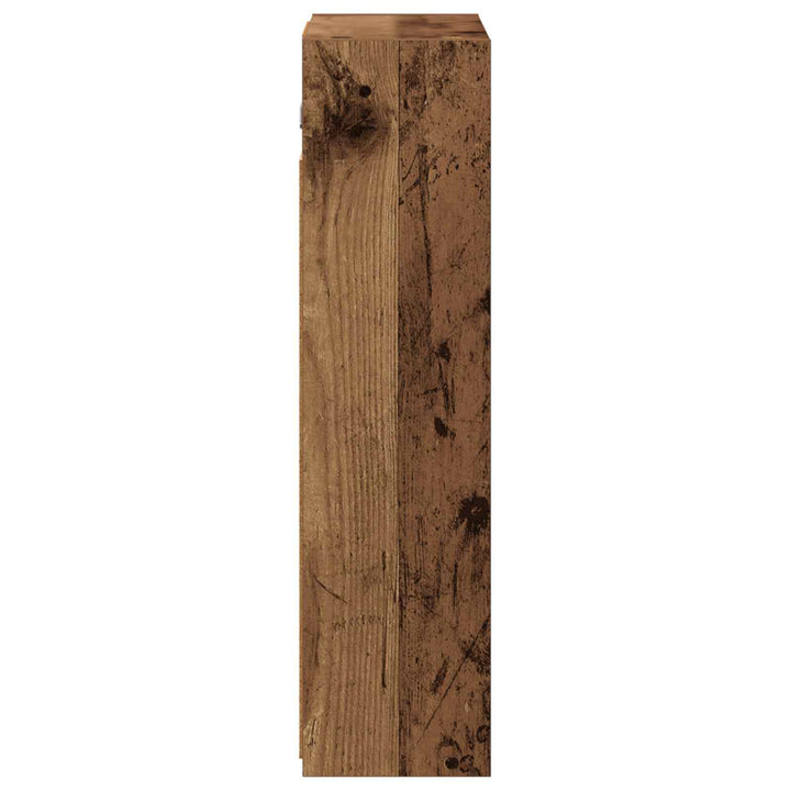 Badeværelsesspejlskab med hylde Gammelt træ 43 x 16 x 62.5 cm